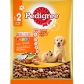 Thức Ăn Cho Chó Con Pedigree Vị Gà Và Trứng Dạng thùng 48 gói 400gr