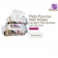 KHĂN ƯỚT PETS POUNCE WET WIPES