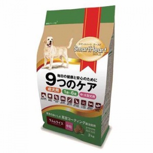 SmartHeart Gold® thịt cừu & gạo cho chó giống vừa & lớn GÓI 1KG