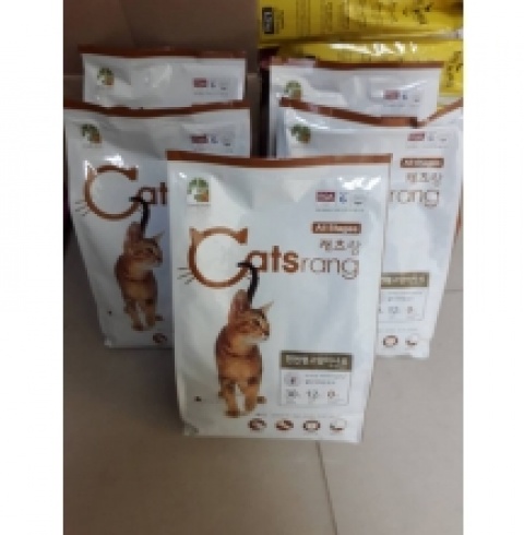 Thức ăn dành cho mèo của Hàn Quốc - CATSRANG gói 2kg