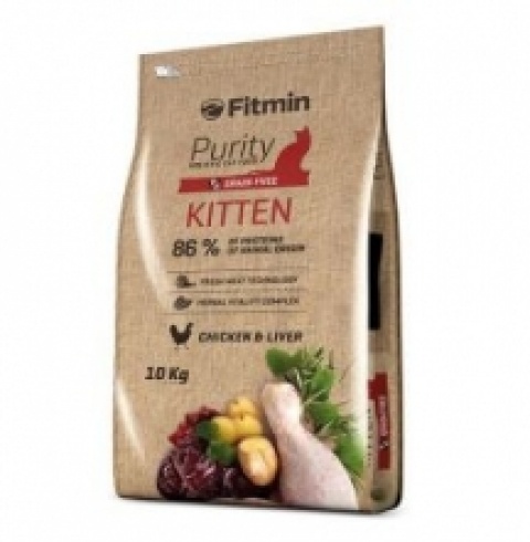 Thức ăn dành cho mèo con - FITMIN CAT PURITY KITTEN bao 10kg