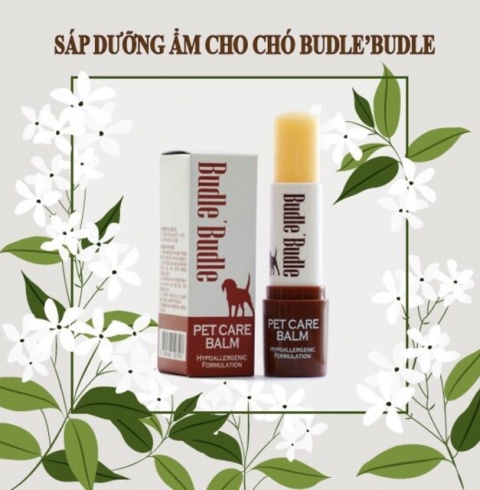 Sáp Dưỡng Ẩm Bàn Chân Và Mũi Cho Chó Budle Budle 11gr