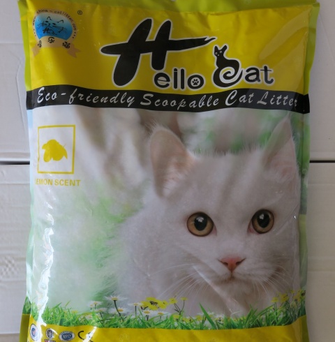 Cát vệ sinh cho mèo HELLO CAT 10 LÍT - hương chanh