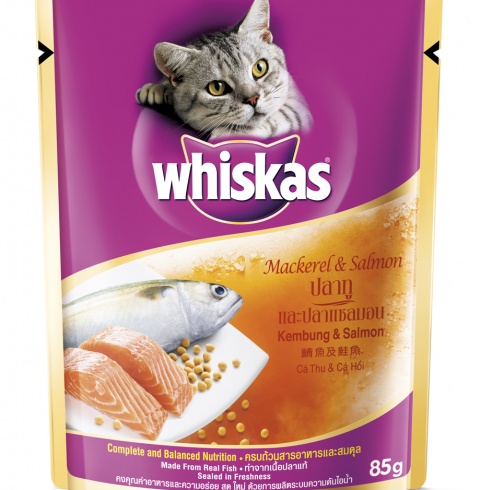 COMBO 12 GÓI WHISKAS JUNIOR TUNA 85GR - SỐT DÀNH CHO MÈO CON VỊ CÁ NGỪ 85GR