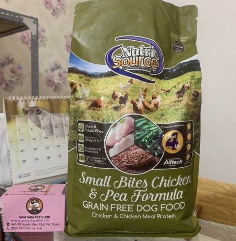 NUTRISOURCE SMALL BREED CHICKEN FORMULA